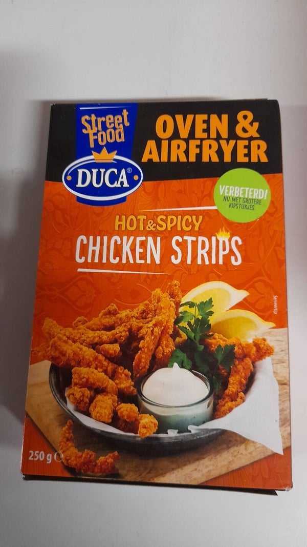 Hot&spicy chicken strips