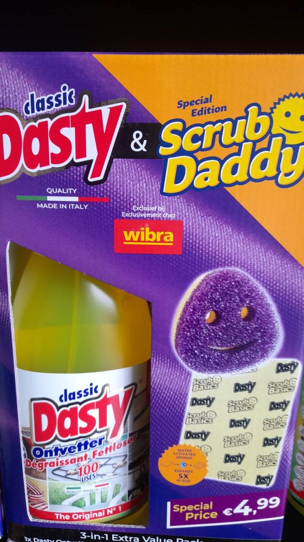 Classic dasty &scrub daddy