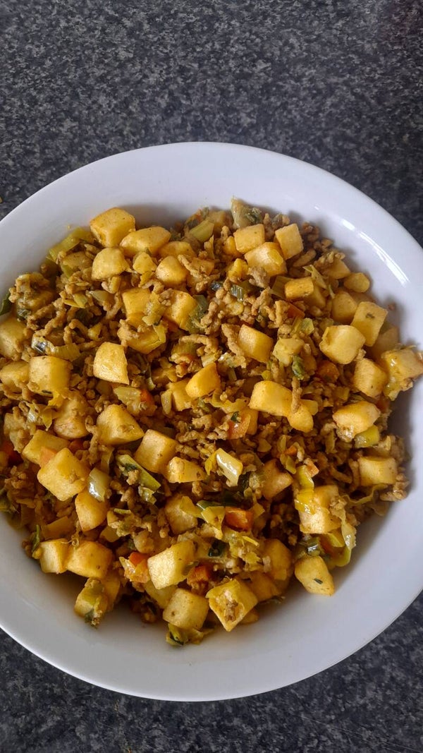 Aardappelblokjes gehaktschotel 400gr