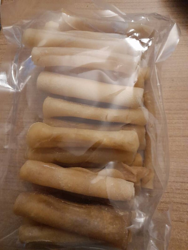 Bizonhuid rollen hond