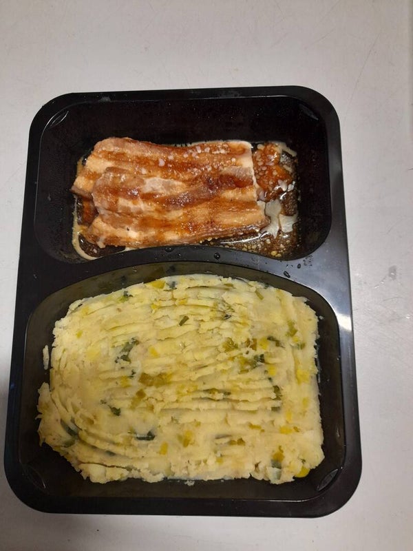 Stamppot prei met speklapje