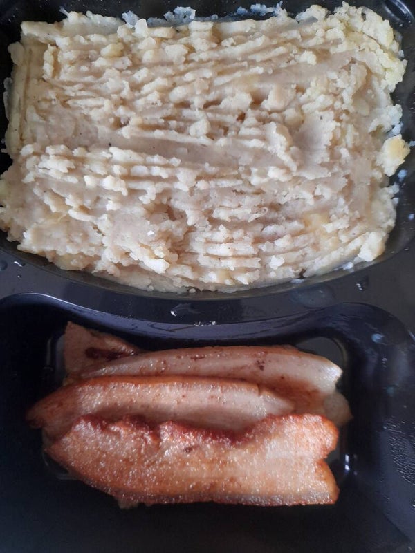 Zuurkoolstamppot met speklapjes