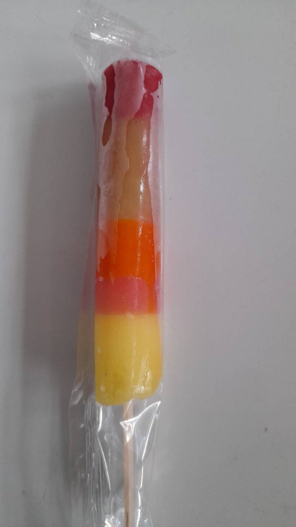 Regenboog ijsjes 10 stuks