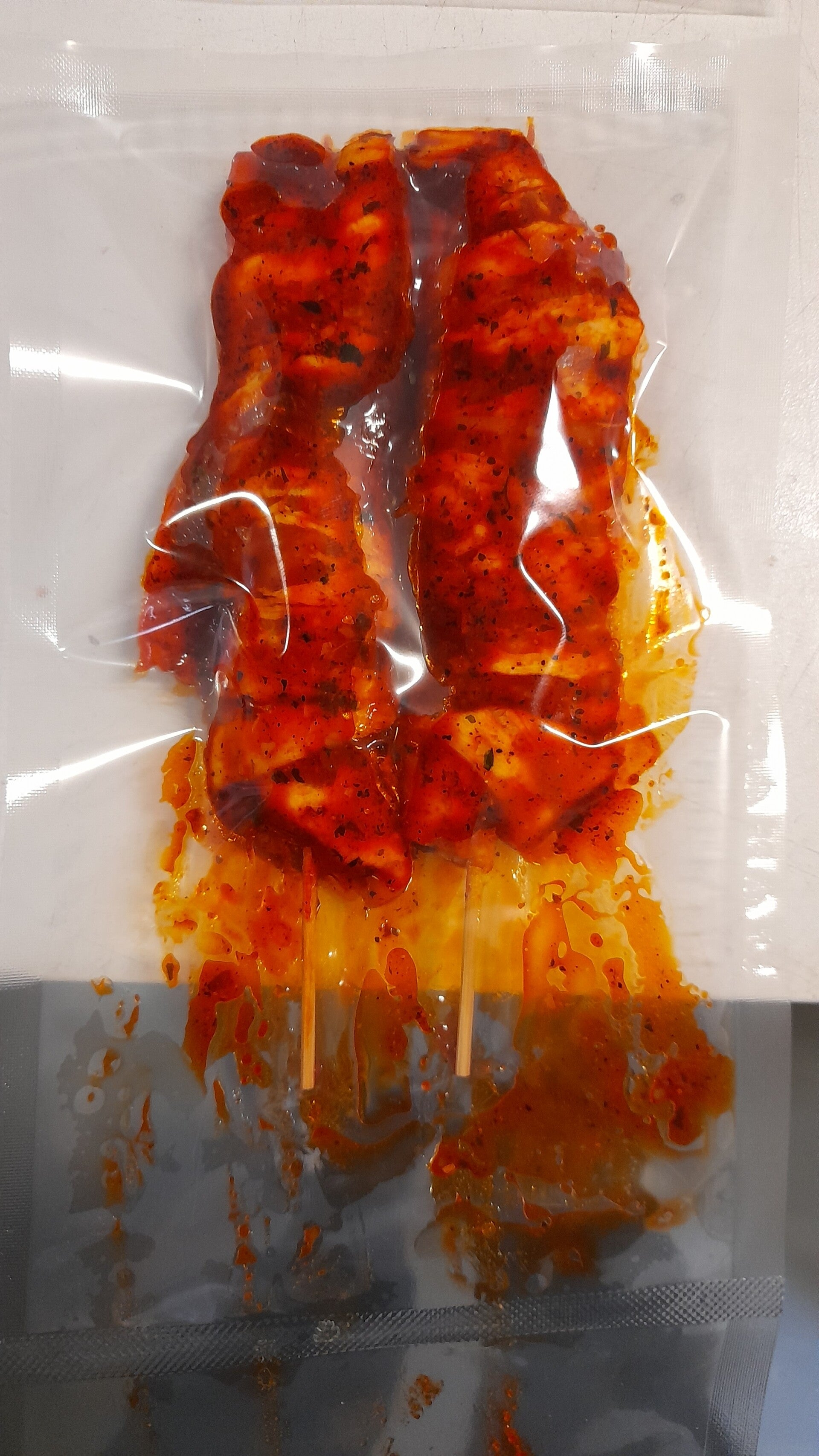 2 stuks fakkel kipfilet met spek