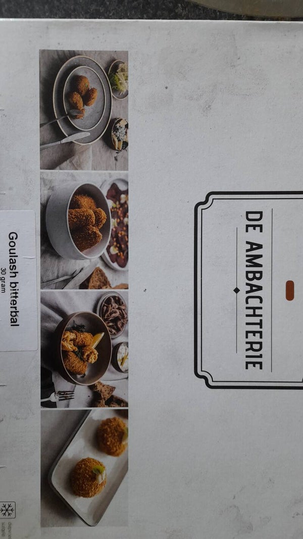 Goulash bitterballen ca 1000gr