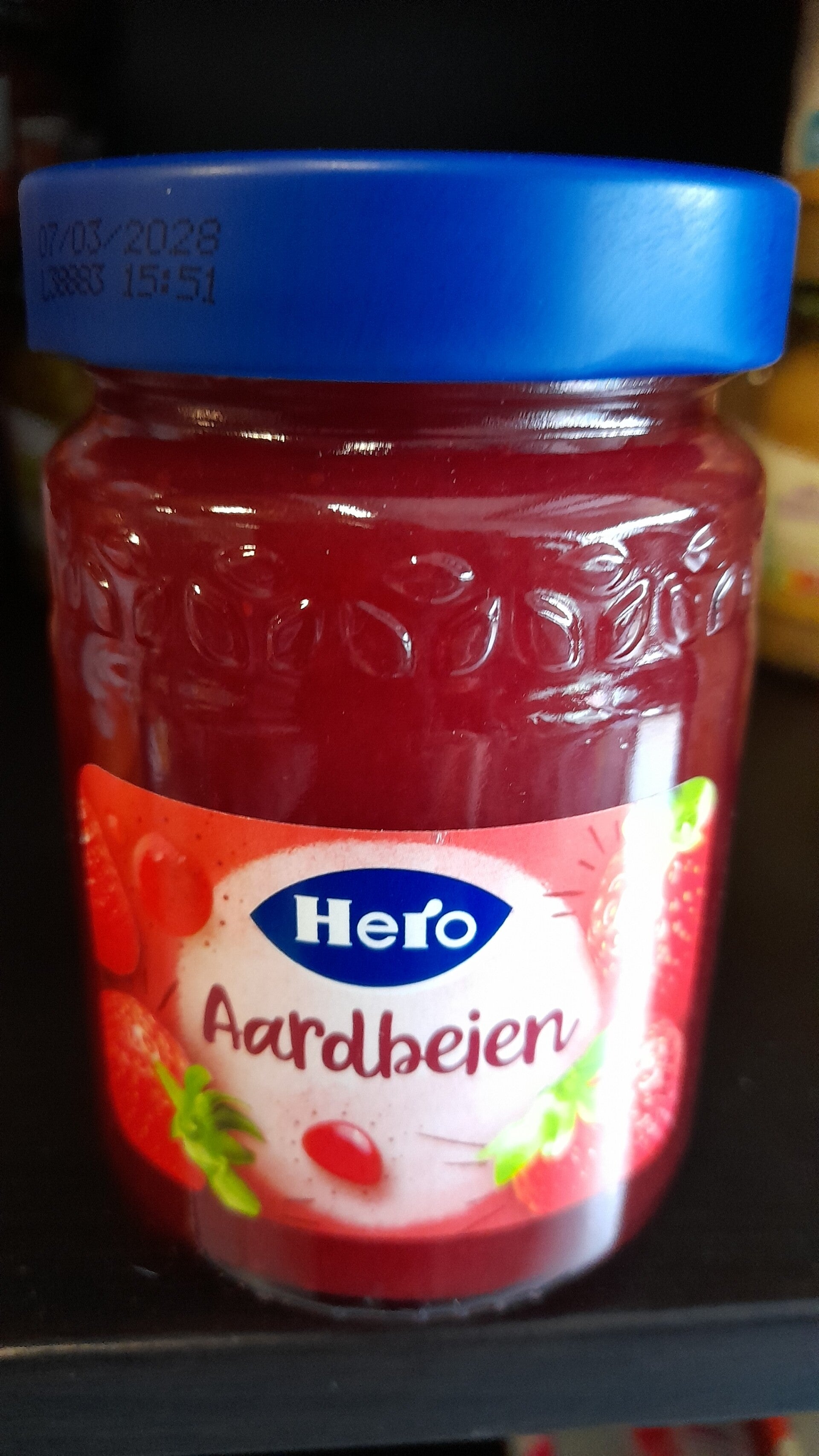 Hero aardbeien jam