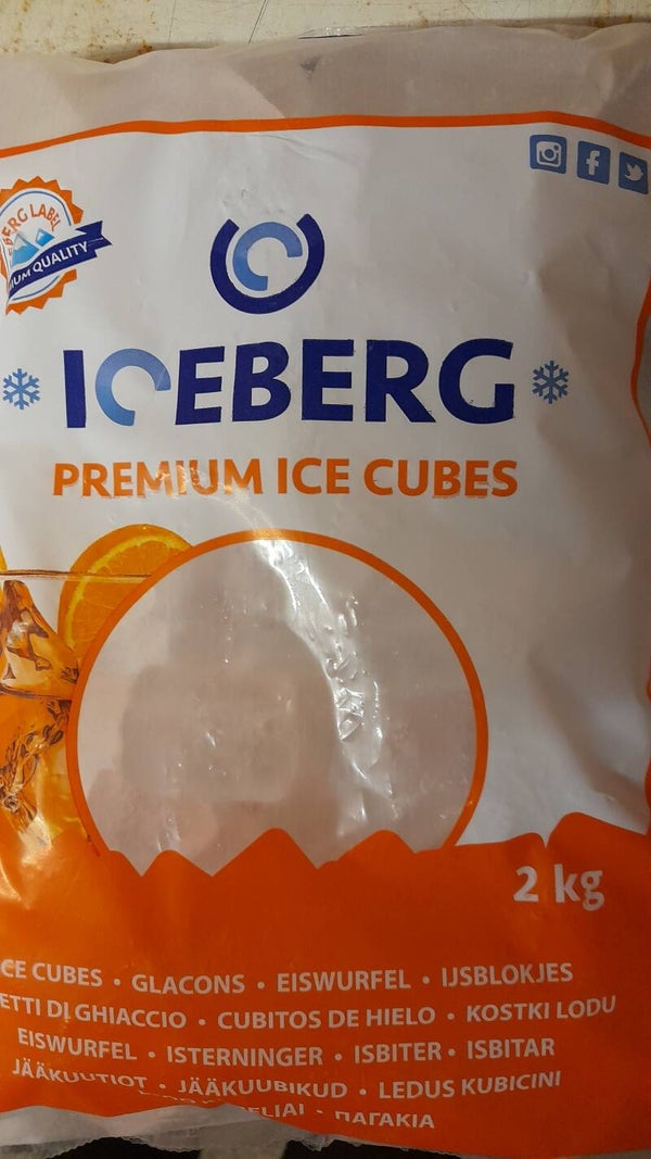 2kg ijsklontjes