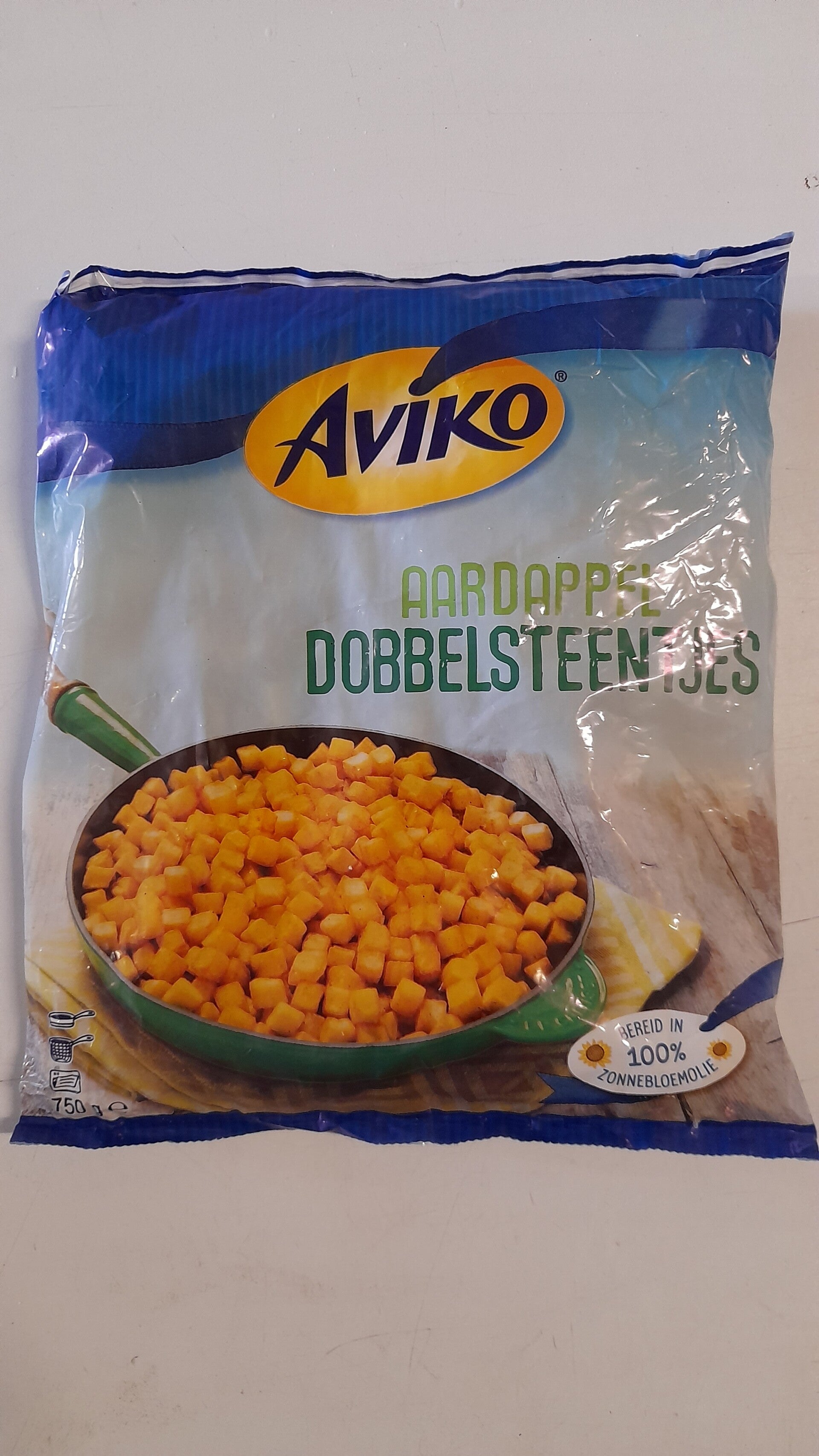 Aviko aardappel dobbelsteentjes