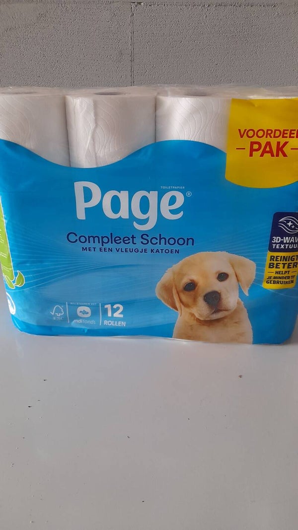 Page compleet schoon 12 rollen