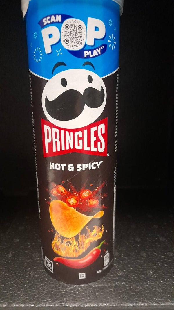 Pringels Hot spicy