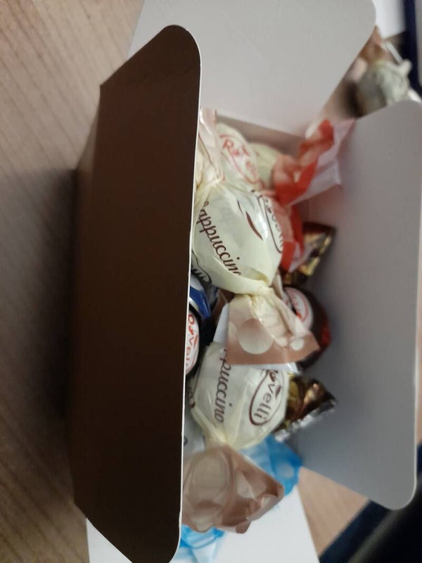 Doosje chocolade ballen 200gr