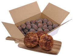 4x100gr Gegaarde Gehaktbal Kant & Klaar