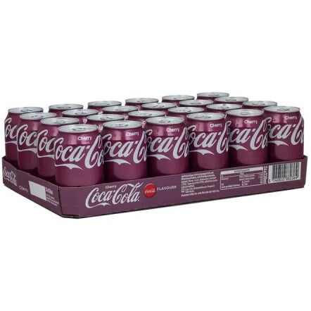 24 blikjes coca cola cherry