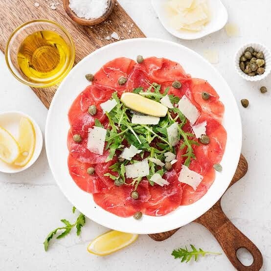 Carpaccio rund  5 porties