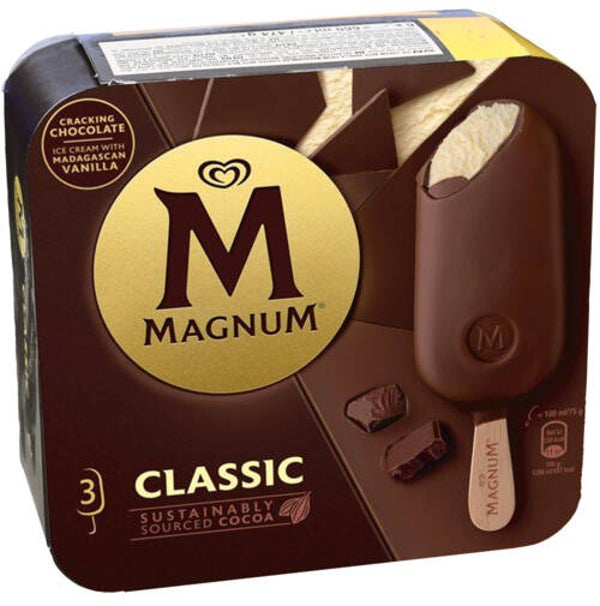 Magnum standard multipack classic 3x100ml