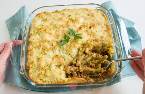 Ovenschotel boontjes vers uit eigen keuken