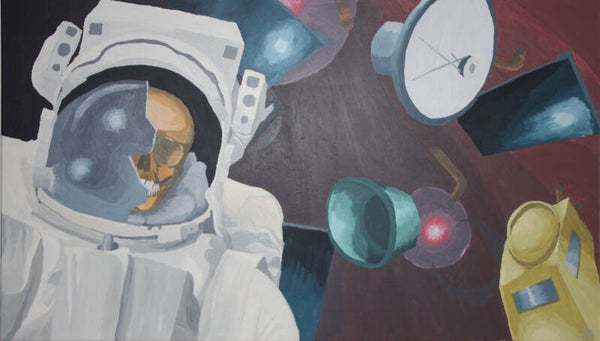 Het is een droom, space-junk