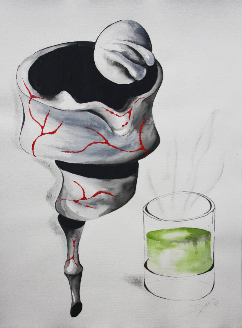 Sp(r)ookfiguur met gif(te)