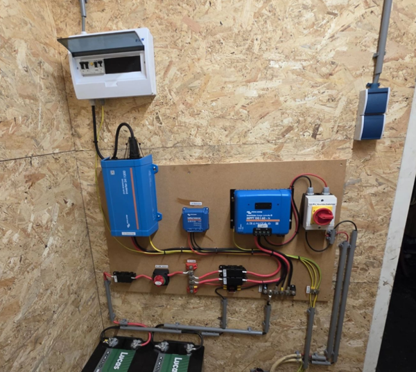 Offgrid set | 2 panelen | 900Wp | 230 Ah | 1200W