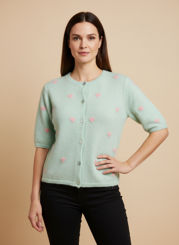 Gilet Flora Vert -  TU