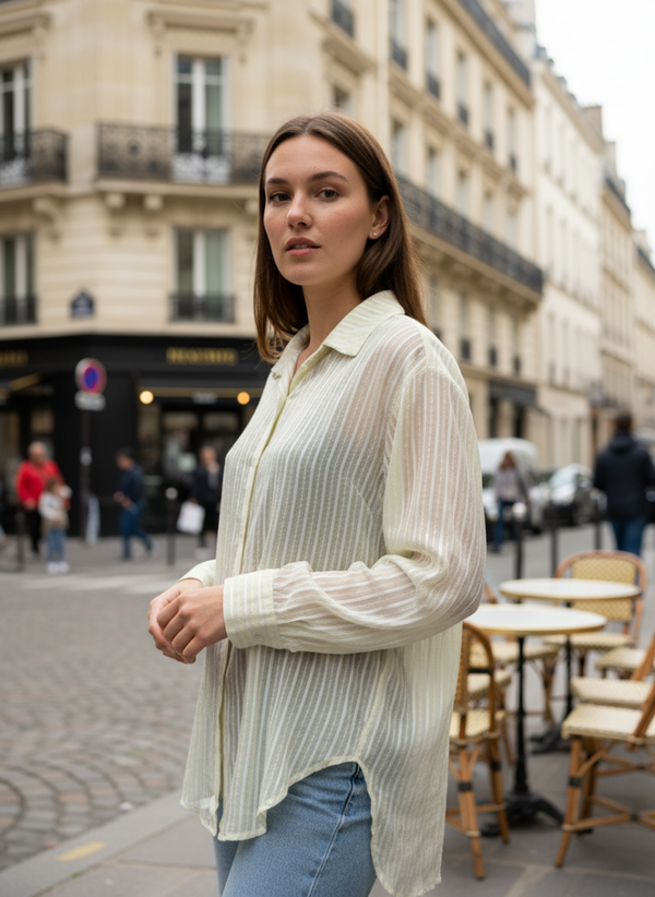 Chemise Tina Jaune - TU