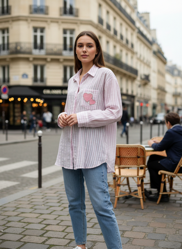 Chemise Prisca Rose - TU