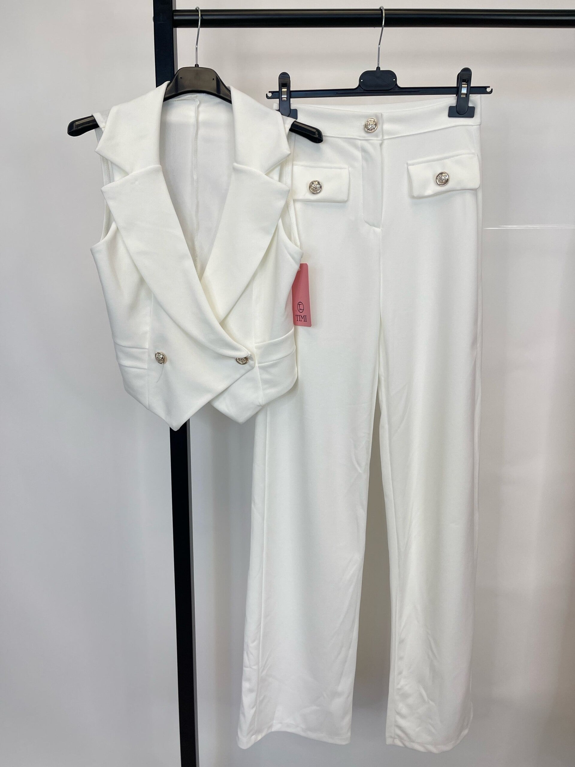 Ensemble Rosalia Blanc - Taille S/M