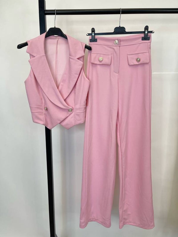 Ensemble Rosalia Rose - Taille S/M