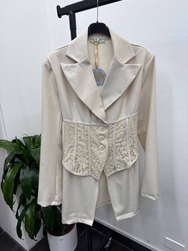 Blazer Rebecca Beige  - TU