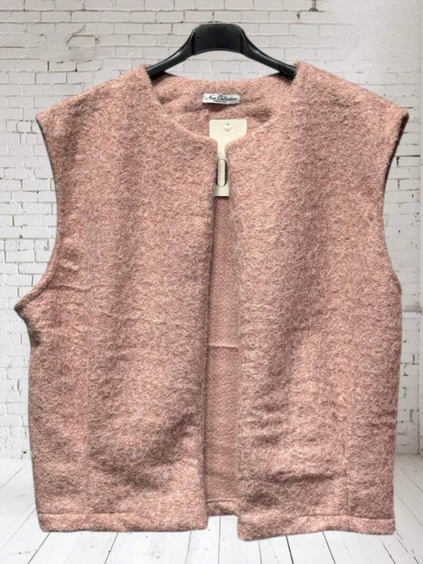Gilet Léonie Rose - TU
