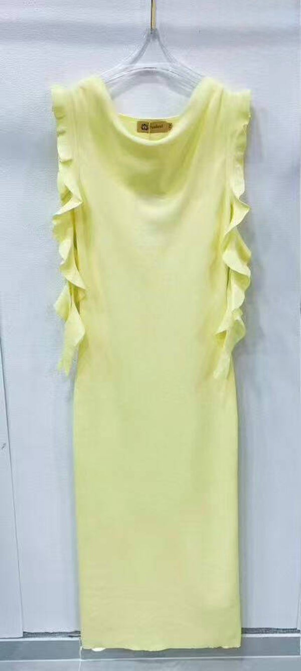 Robe Mona Jaune - TU