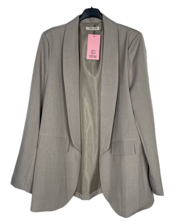 Blazer Zoé Beige Fonce - TU