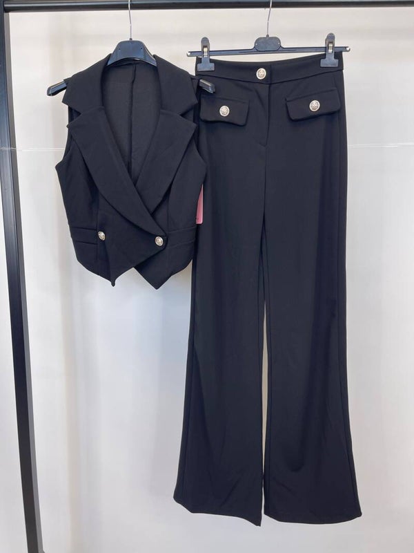 Ensemble Rosalia Noir - Taille S/M