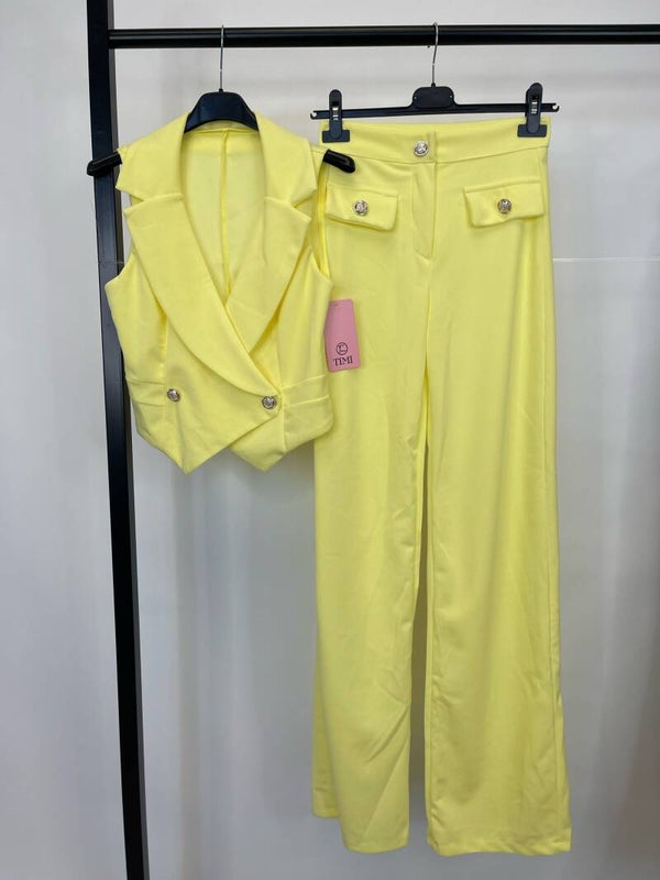 Ensemble Rosalia Jaune - Taille S/M