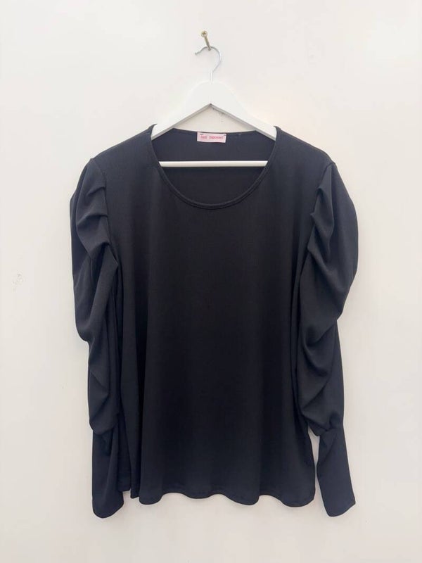 Blouse Maeva Noir - TU convenant de taille L à XXXL