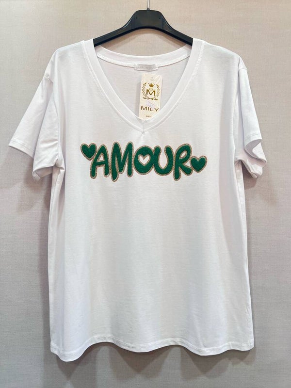T-Shirt Mela Vert Gucci - T42 - 48