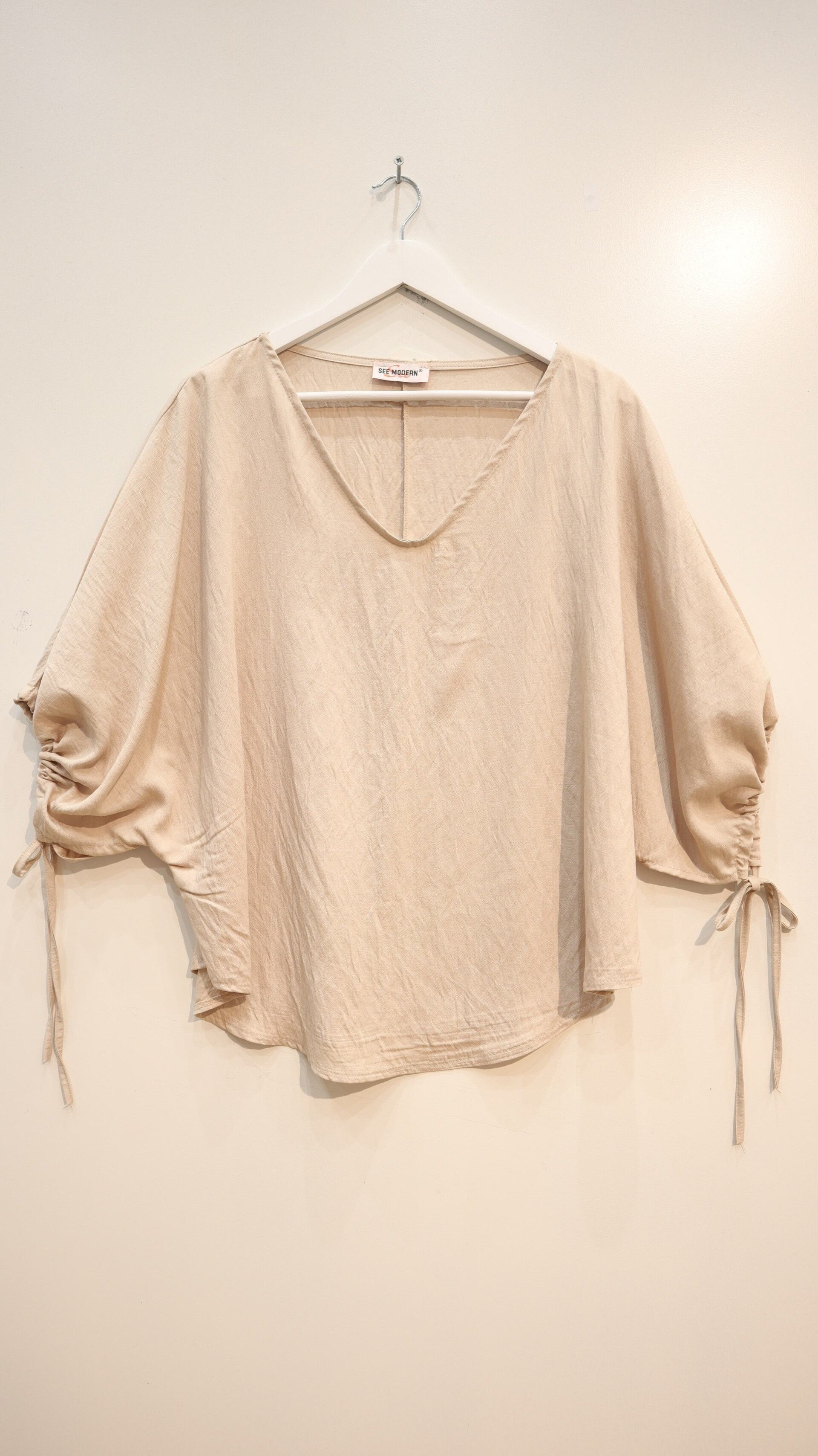 Blouse Camelia Beige - XL au XXXL