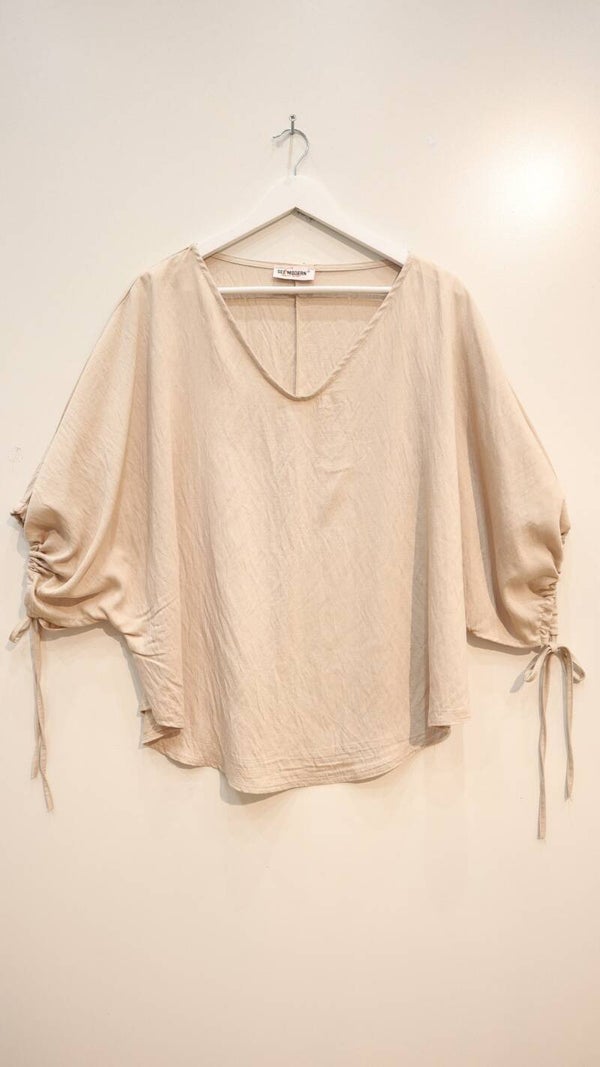 Blouse Camelia Beige - XL au XXXL