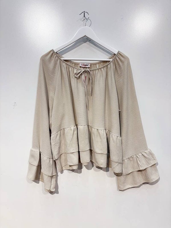 Blouse Valentine Beige  - XL au XXXL