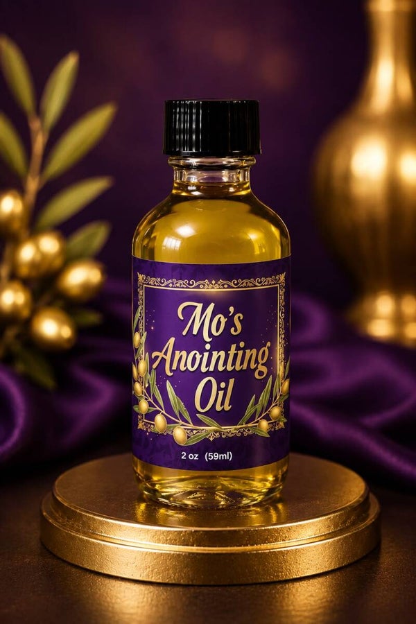 Sacred anointing oils crafted with faith and prayer