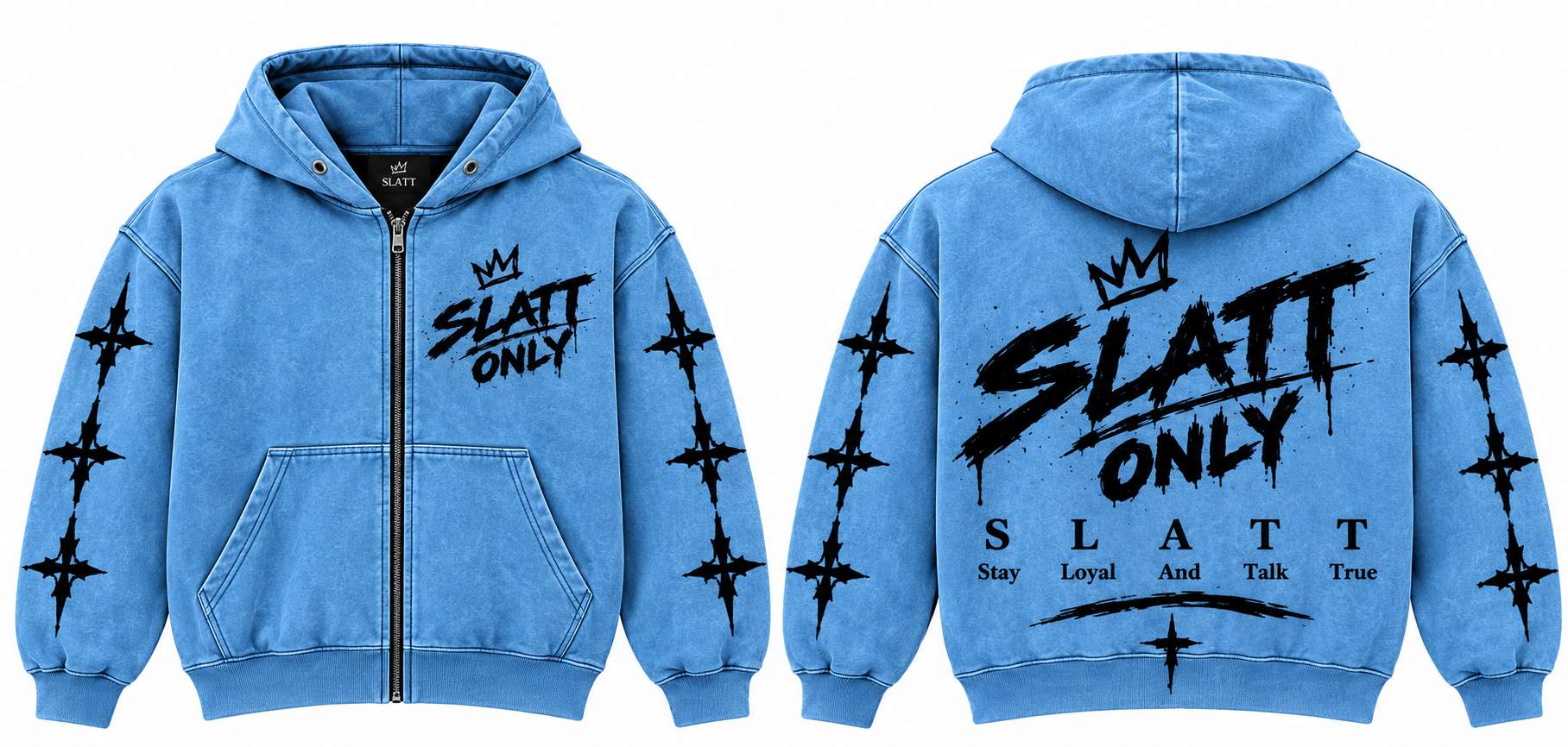 Washed Carolina Blue