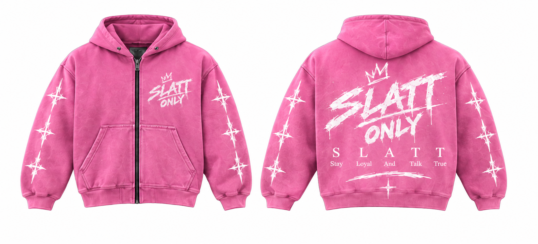 Pink Zip-Up Jacket