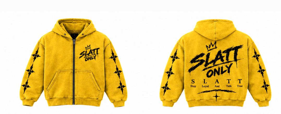 Yellow Zip-Up Jacket
