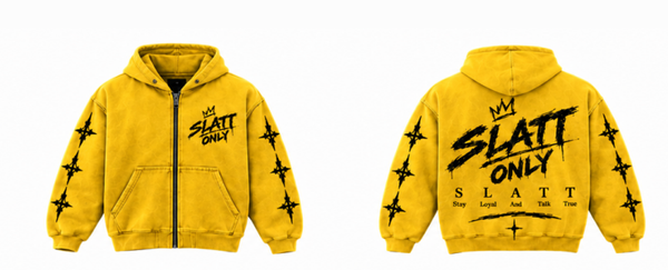 Yellow Zip-Up Jacket