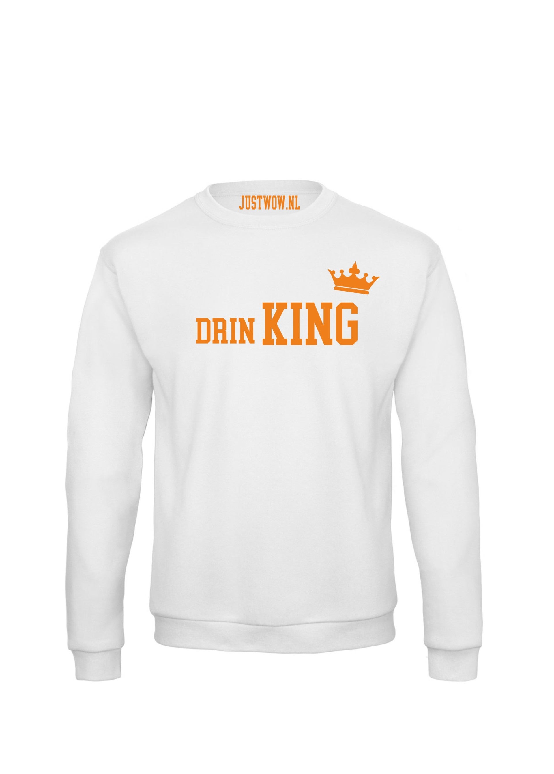 Koningsdag sweater: drinKING