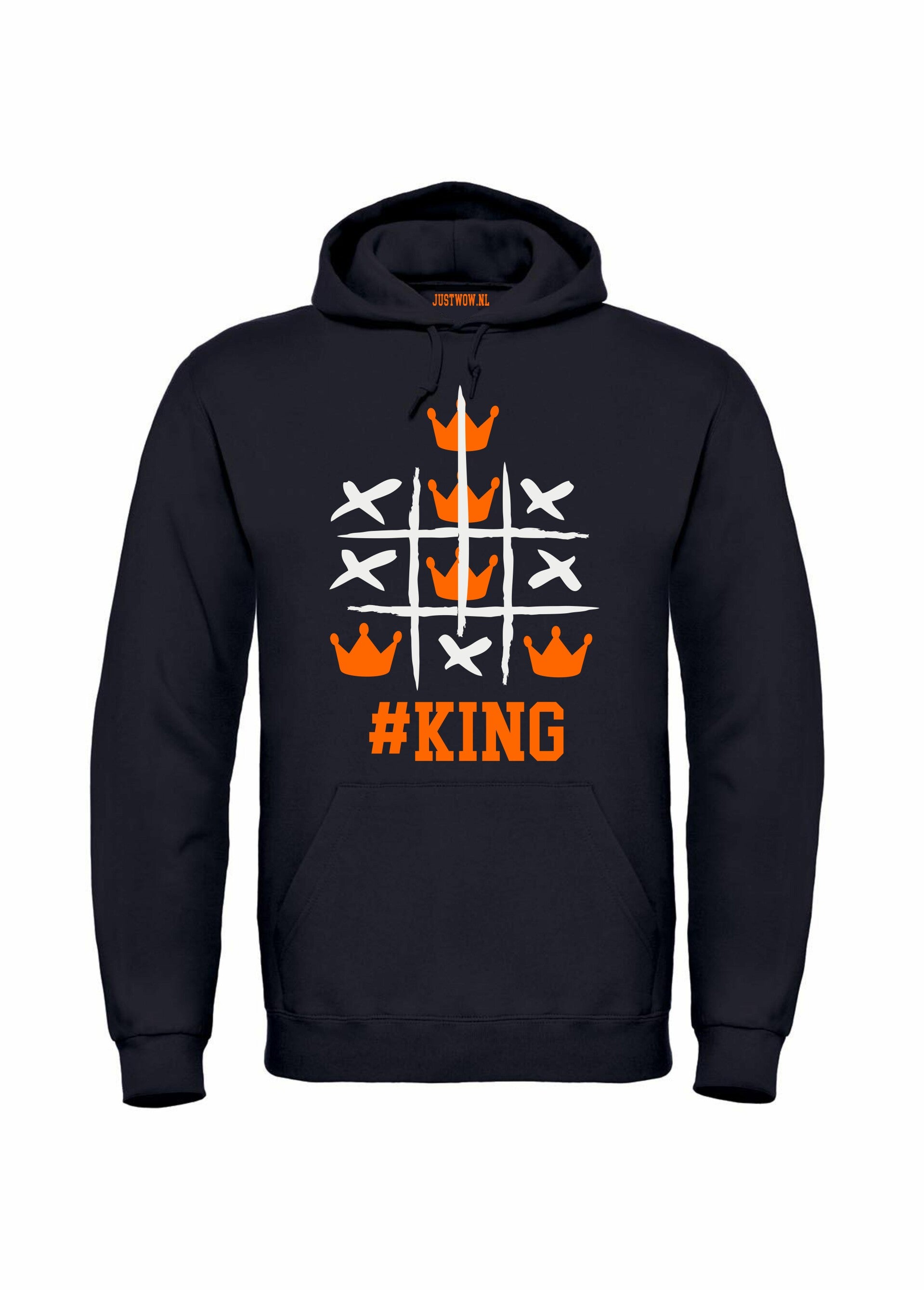 Koningsdag hoodie: #King
