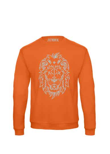 Koningsdag sweater: Leeuw
