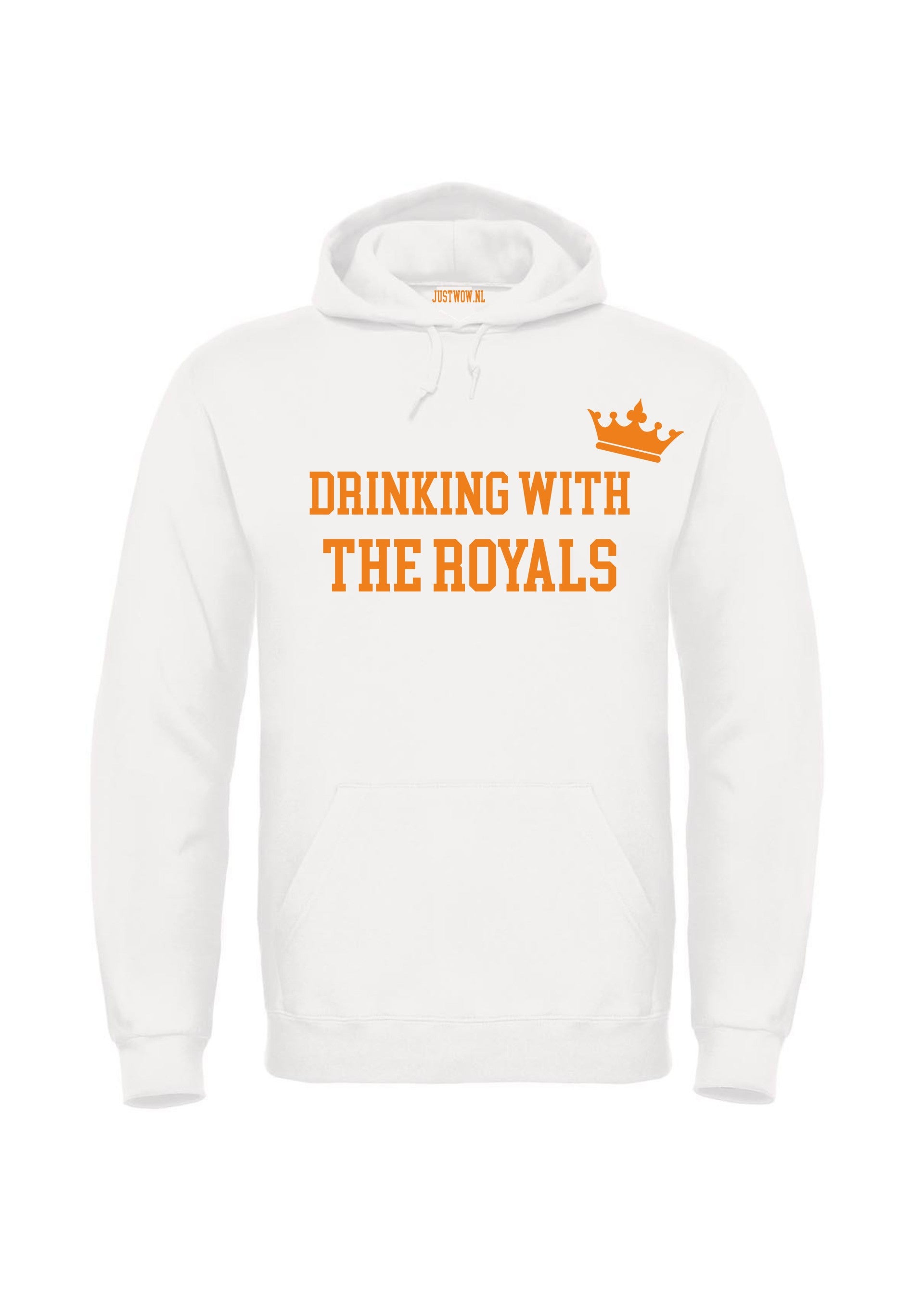 Koningsdag hoodie: Drinking with the royals