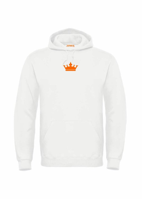 Koningsdag hoodie: kroon