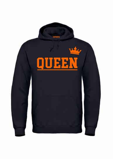 Koningsdag hoodie: Queen